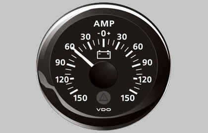 Marine Ammeter 150A